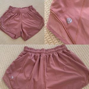 Lulu Lemon Rose Athletic Shorts